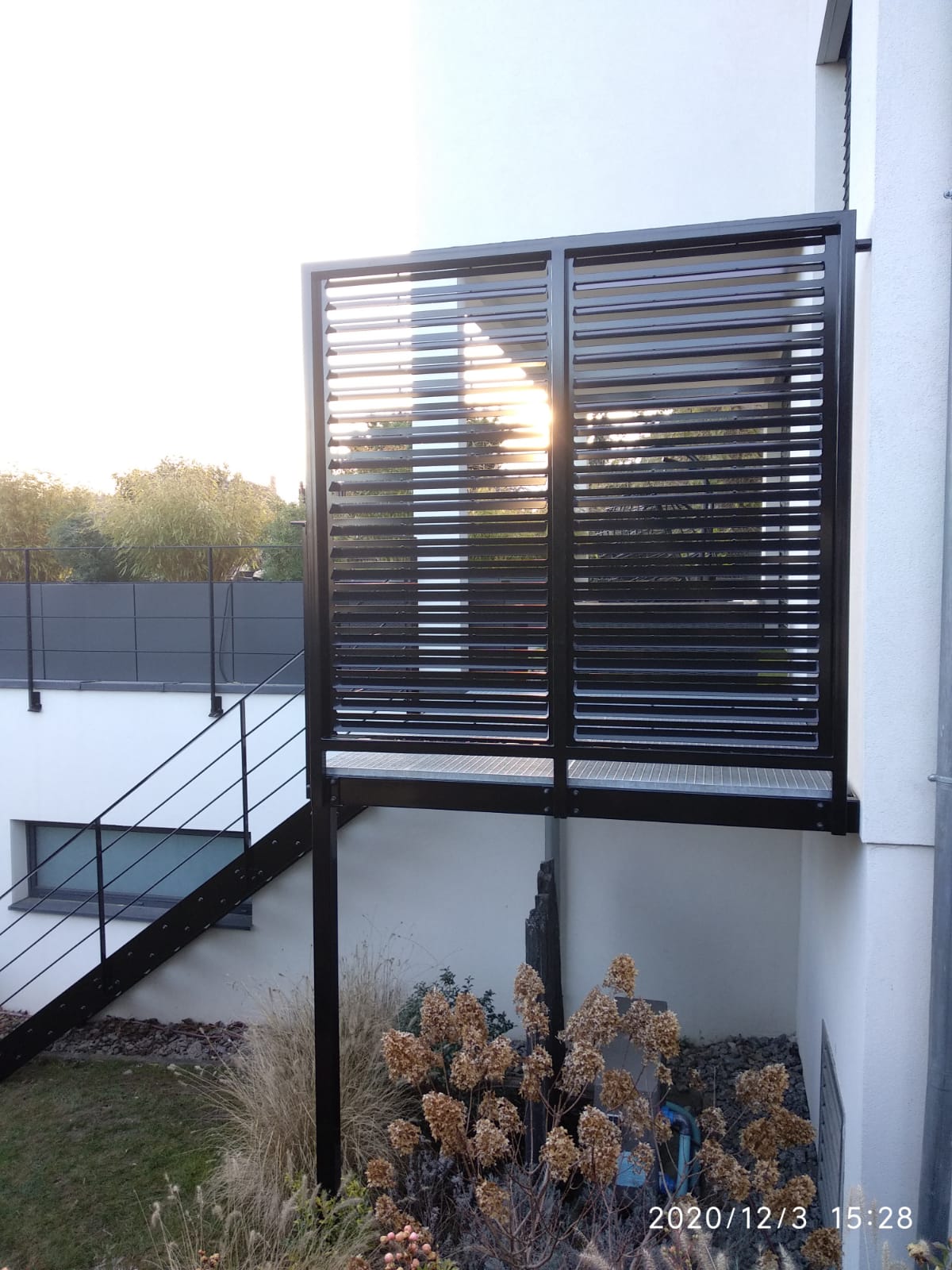 BRISE VUE 100X100 | Bettinger Metallerie Pare-Vue – Claustra Pfastatt 0