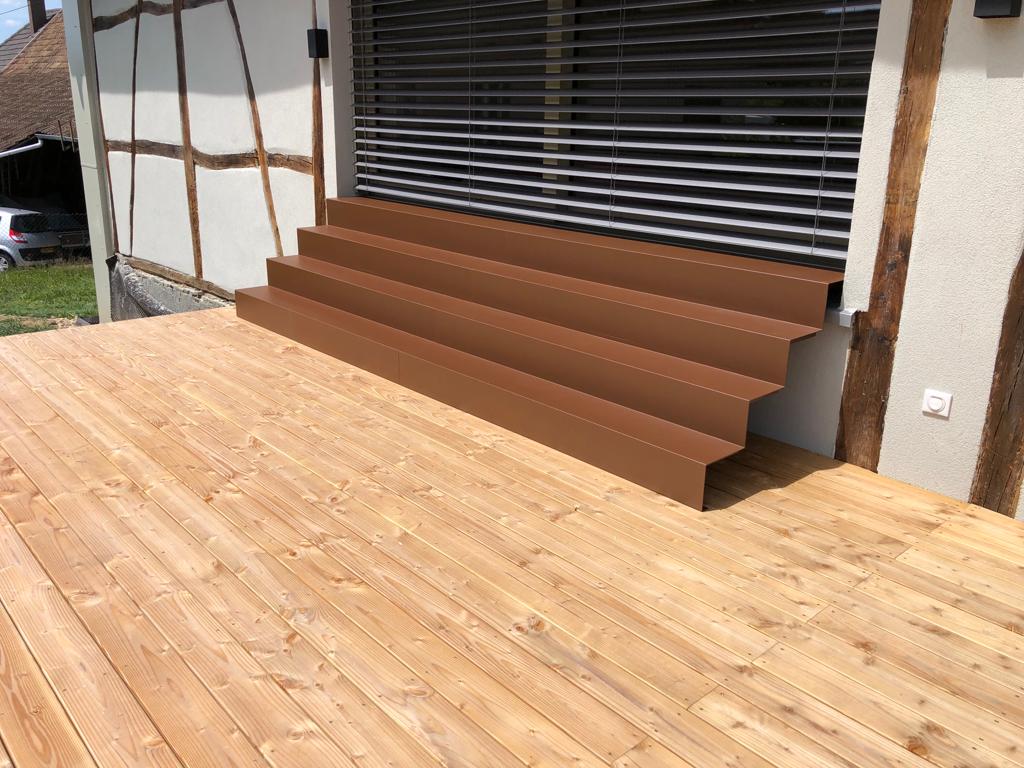 ESCALIER EXT 2525 100X100 | Bettinger Metallerie Escaliers extérieurs Wittenheim 0