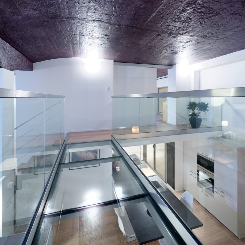Dalle de Verre - Passerelle - Mezzanine