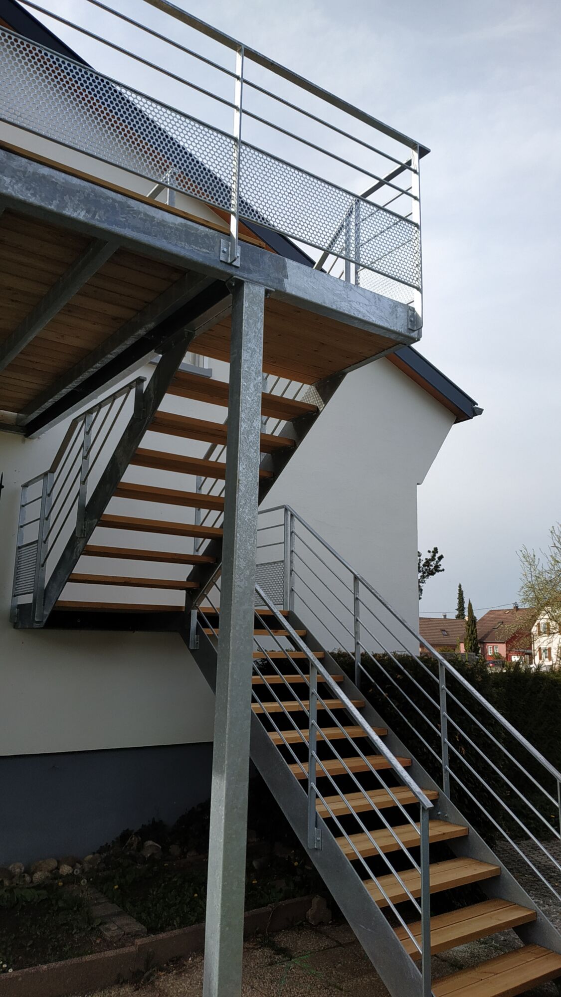 ESCALIER EXT LL MB 100X100 | Bettinger Metallerie Escaliers extérieurs Wittenheim 0