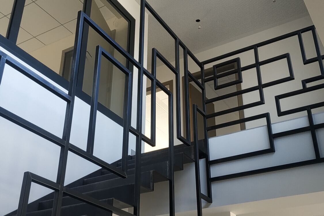 GARDE CORPS ACIER DESIGN 1125X750 | Bettinger Metallerie Garde – corps intérieurs Gérardmer